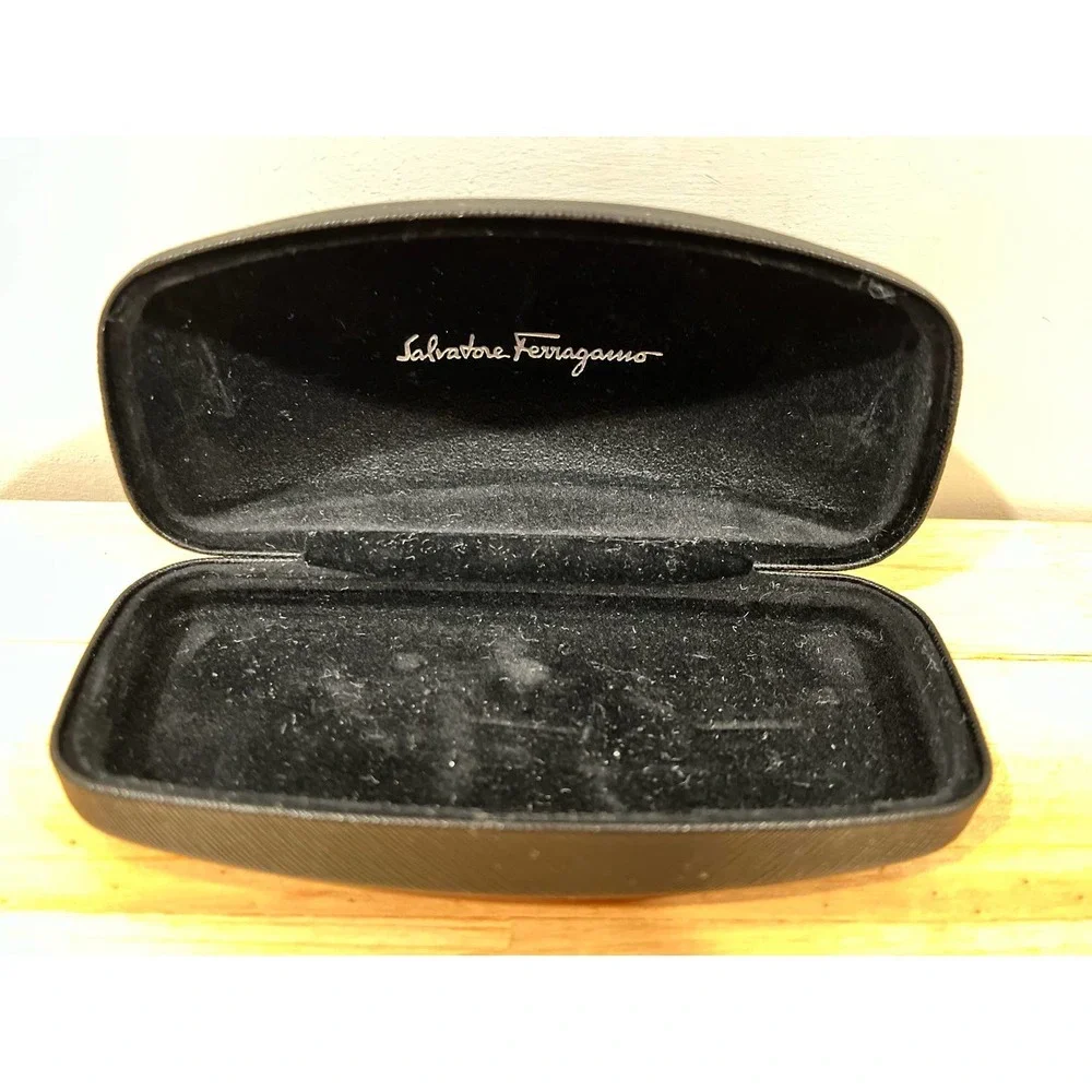 SALVATORE FERRAGAMO Eyeglasses‎ Hard Case Black